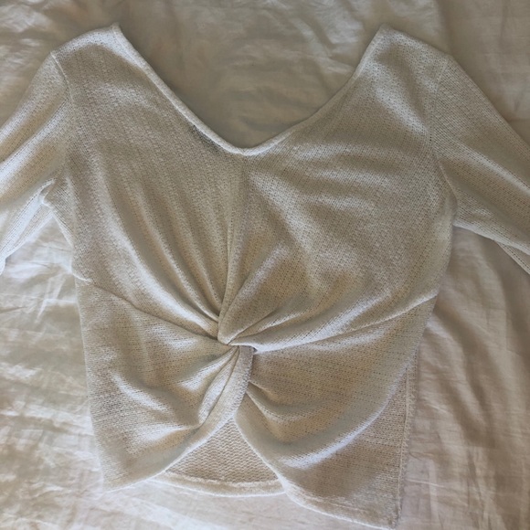 Dynamite scoop-neck knit long-sleeve - Picture 3 of 4